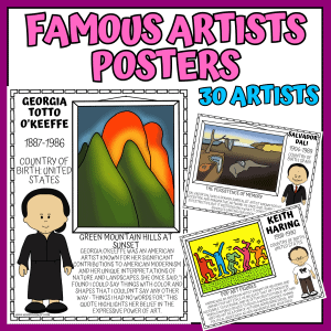 famous artists posters