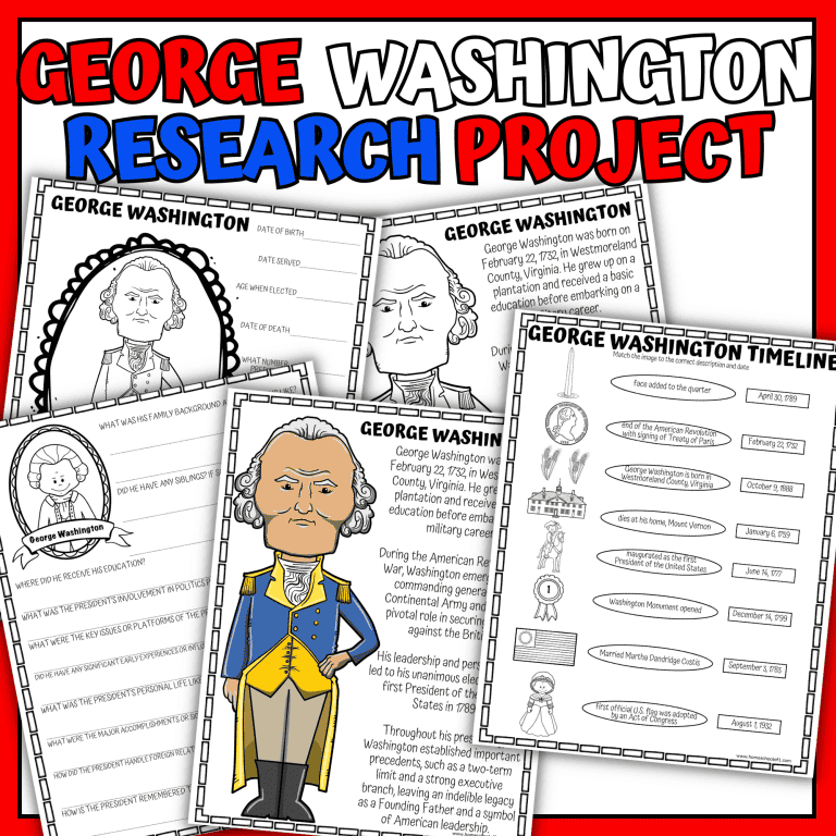 George Washington Unit Study