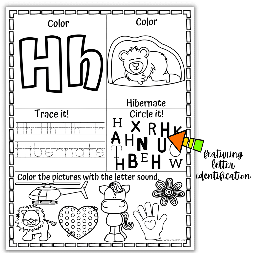 Winter Alphabet Worksheets