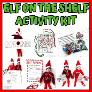 Elf on the Shelf Activity Kit – 47 Pages of Printable Holiday Fun
