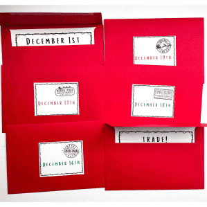 MOVIE ADVENT CALENDAR DOWNLOAD Christmas movie advent calendar envelopes with printable movie cards for each day of December