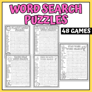 word search printables