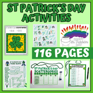 St Patrick's Day activity bundle