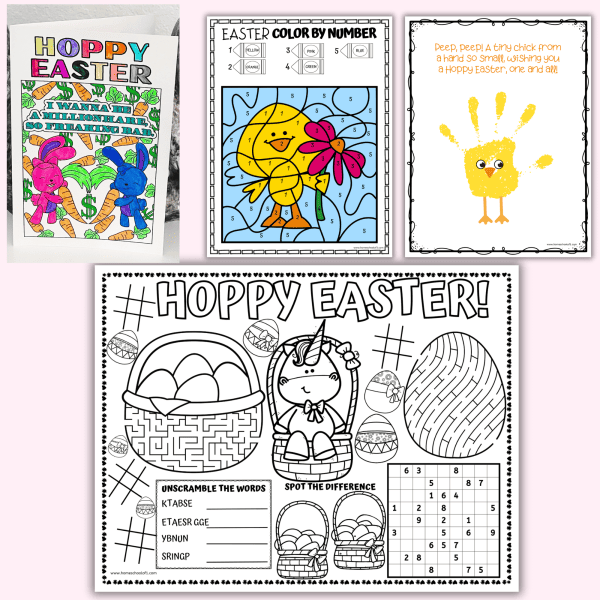 easter activity bundle