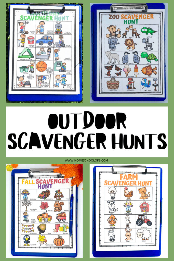 Printable Scavenger Hunt Bundle