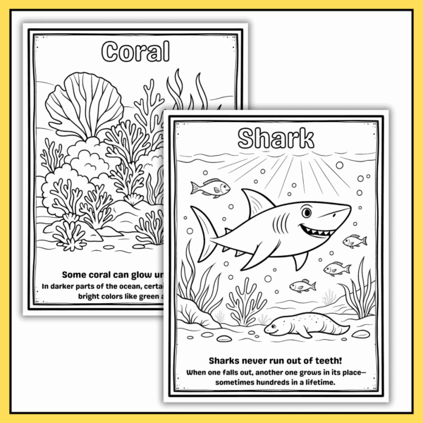 Ocean Coloring Book - Image 3