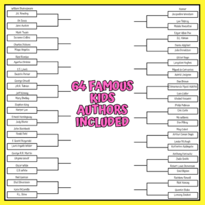 march madness author bracket activity