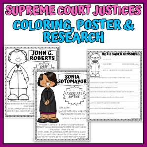 supreme court justices biography research project