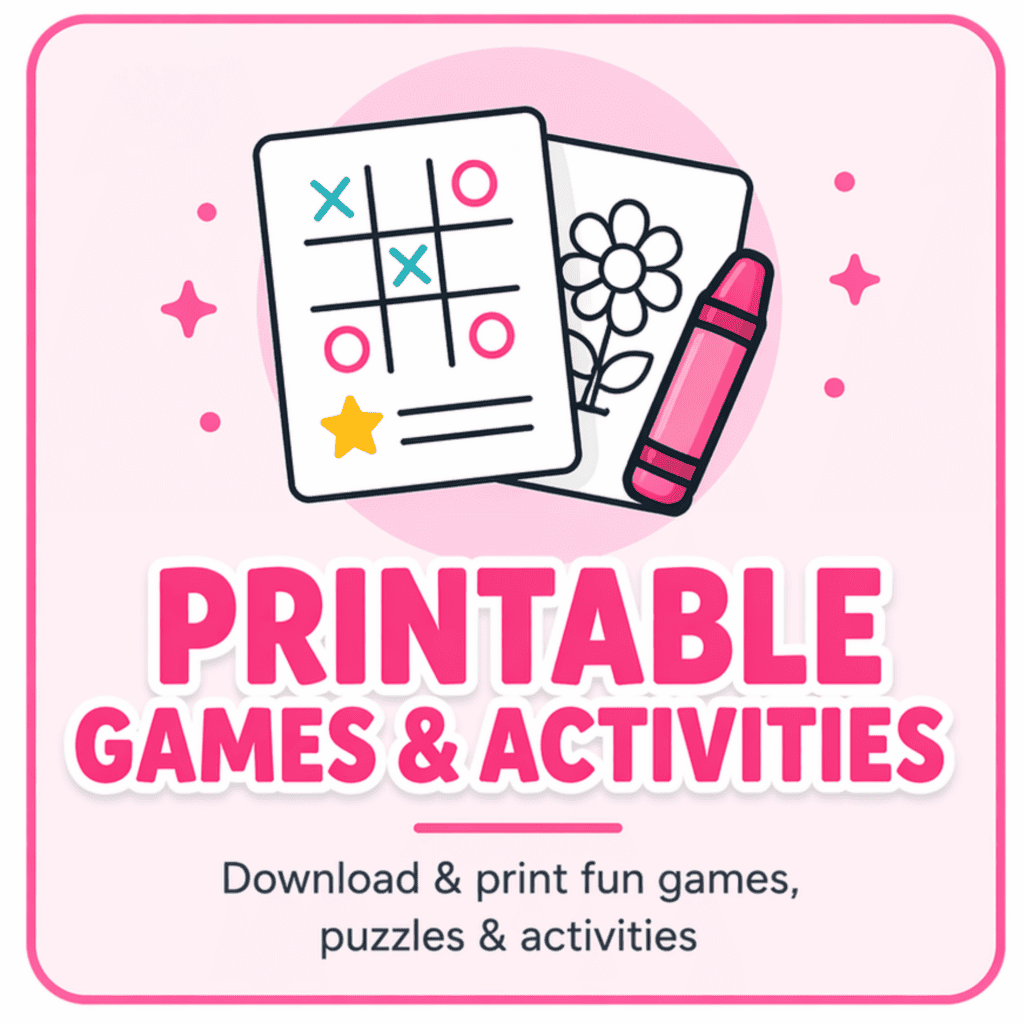 printable games for kids worksheets puzzles activities elementary homeschool printables