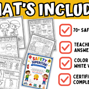 safety activities printable