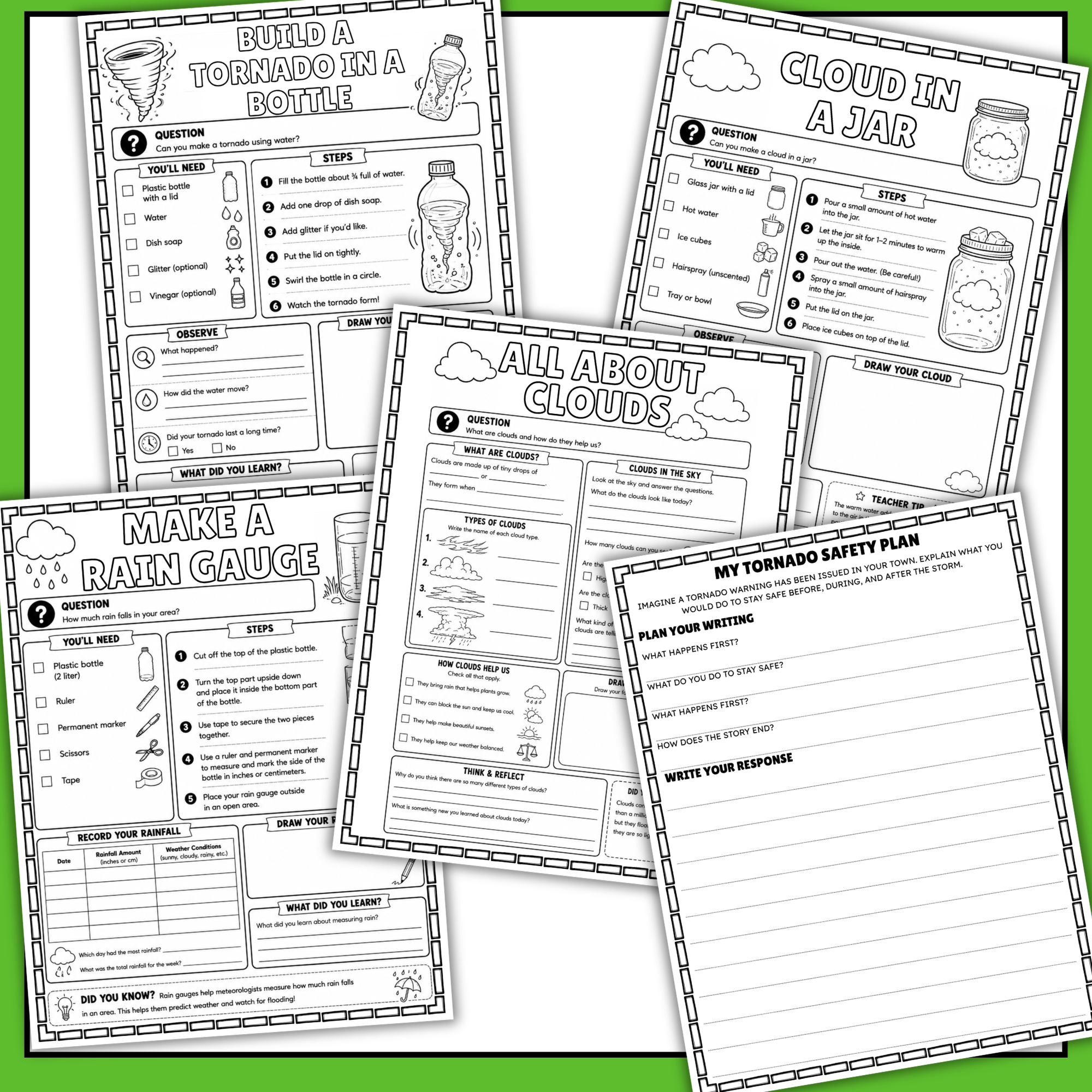weather stem activities