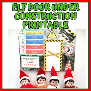 Elf Construction Printables Kit