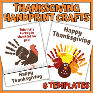Thanksgiving Handprint Crafts
