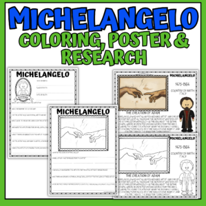 Michelangelo Worksheets