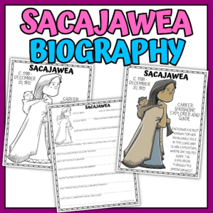 Sacajawea Worksheets